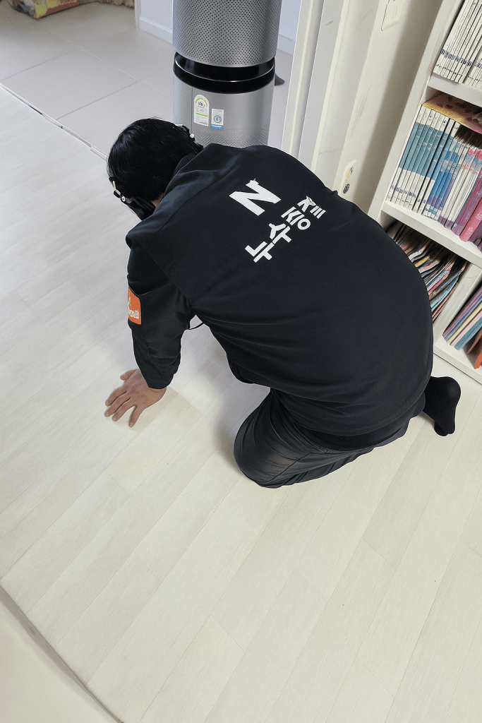 청음식 탐지기를 활용한 정밀 누수 지점 포착