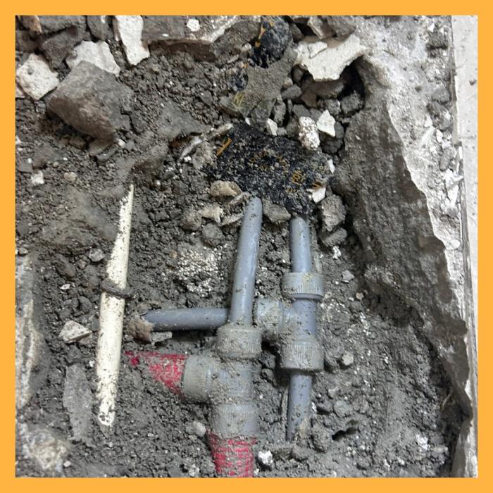 누수탐지 장비를 활용한 정밀 지점 추적