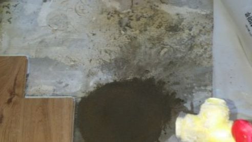 누수 마무리 사진