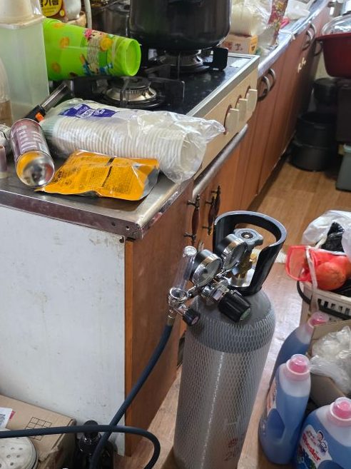 용산 누수탐지 공압 및 가스 탐지 작업