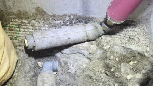 성남 누수 다용도실 엑셀 배관 교체 완료