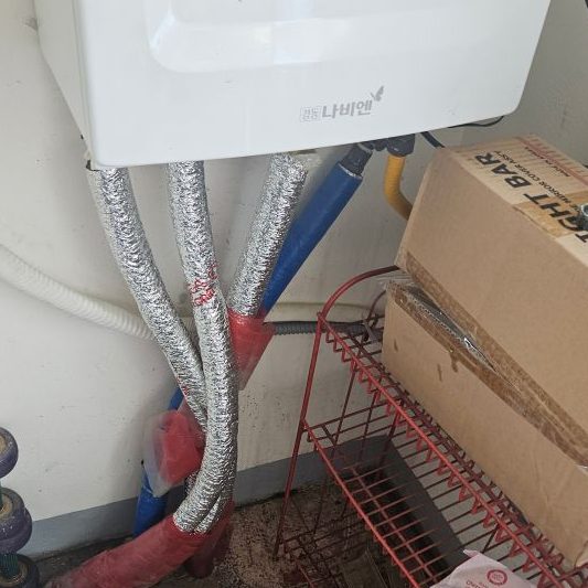 서초구 아파트 보일러 베란다 누수 현장