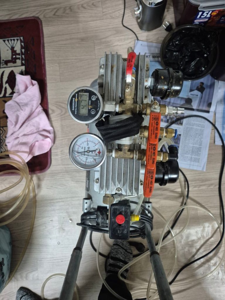 영통 누수탐지 열화상 카메라 및 공기압 테스트 작업