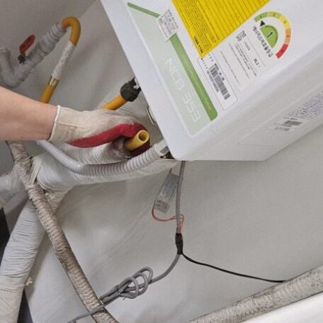 디지털 게이지를 활용한 배관 기밀 시험